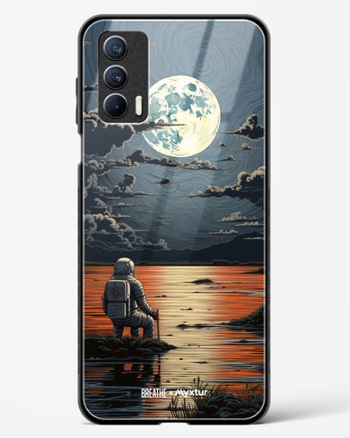 Lunar Reflections [BREATHE] Glass Case Phone Cover-(Realme)