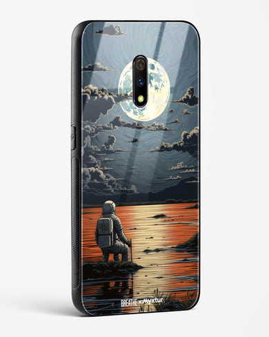 Lunar Reflections [BREATHE] Glass Case Phone Cover-(Realme)