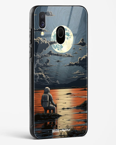 Lunar Reflections [BREATHE] Glass Case Phone Cover-(Samsung)