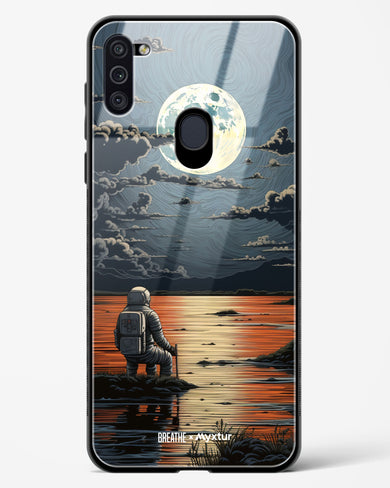 Lunar Reflections [BREATHE] Glass Case Phone Cover-(Samsung)
