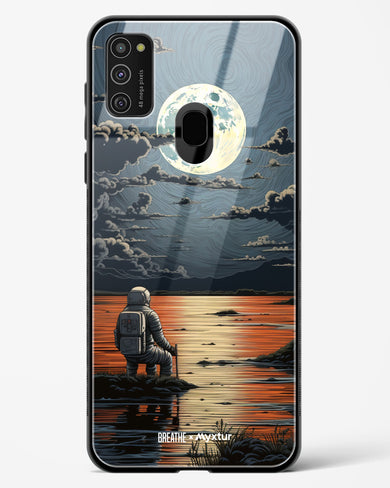 Lunar Reflections [BREATHE] Glass Case Phone Cover (Samsung)