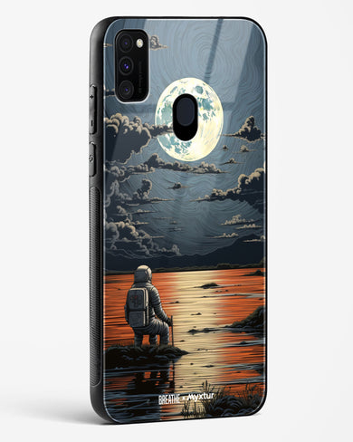 Lunar Reflections [BREATHE] Glass Case Phone Cover (Samsung)