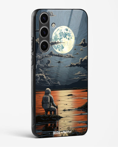 Lunar Reflections [BREATHE] Glass Case Phone Cover-(Samsung)