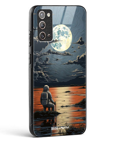 Lunar Reflections [BREATHE] Glass Case Phone Cover (Samsung)