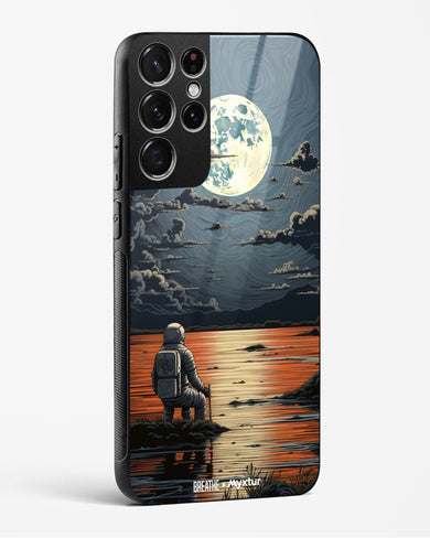 Lunar Reflections [BREATHE] Glass Case Phone Cover-(Samsung)