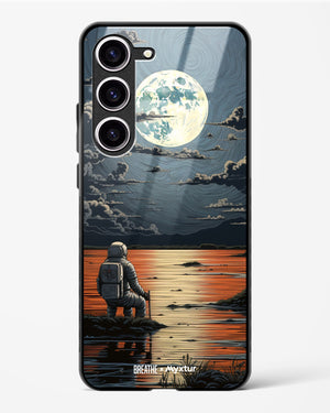 Lunar Reflections [BREATHE] Glass Case Phone Cover-(Samsung)