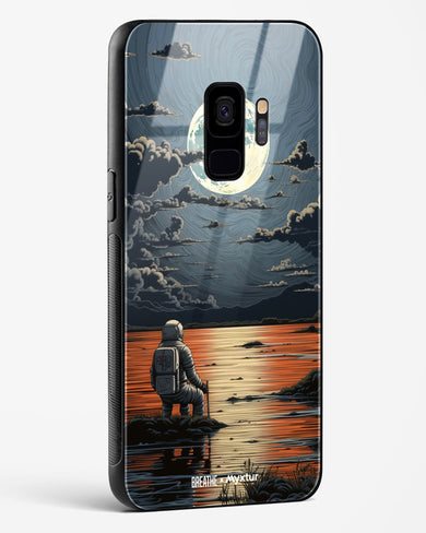 Lunar Reflections [BREATHE] Glass Case Phone Cover-(Samsung)