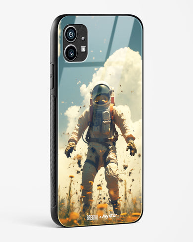 Space Leap [BREATHE] Glass Case Phone Cover (Nothing)