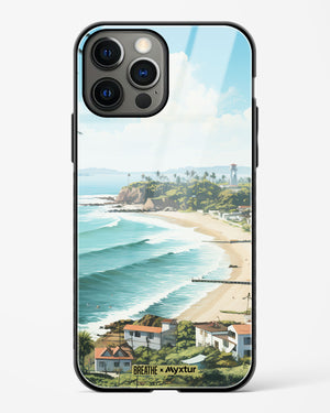 Goan Coastal Vista [BREATHE] Glass Case Phone Cover (Apple)