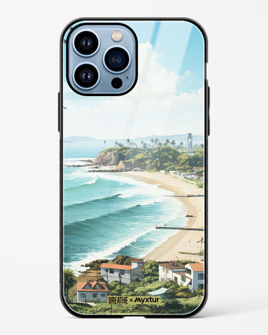 Goan Coastal Vista [BREATHE] Glass Case Phone Cover (Apple)