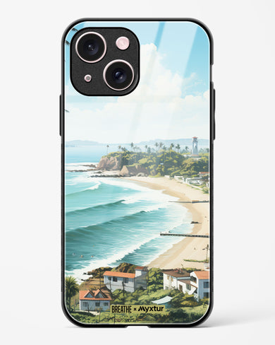 Goan Coastal Vista [BREATHE] Glass Case Phone Cover-(Apple)