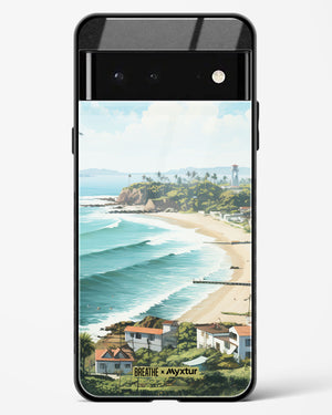 Goan Coastal Vista [BREATHE] Glass Case Phone Cover (Google)
