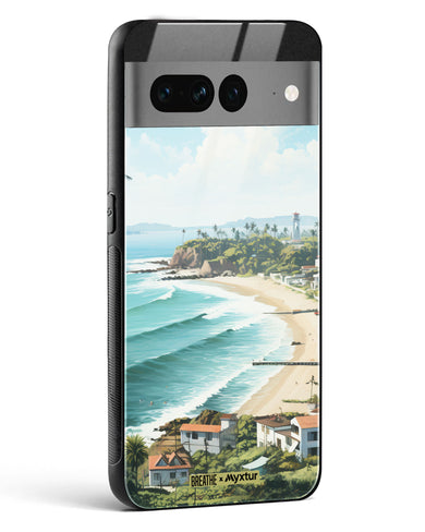 Goan Coastal Vista [BREATHE] Glass Case Phone Cover (Google)