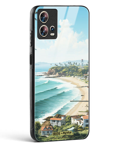 Goan Coastal Vista [BREATHE] Glass Case Phone Cover (Motorola)