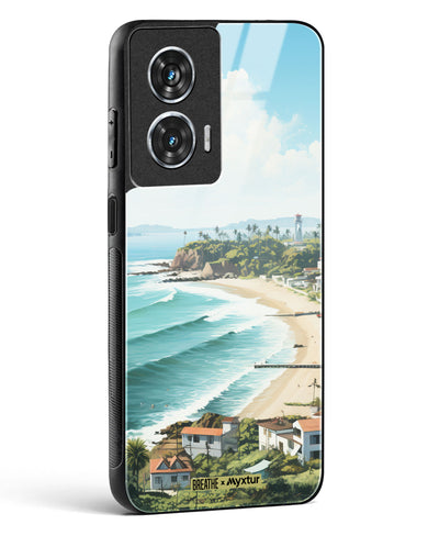 Goan Coastal Vista [BREATHE] Glass Case Phone Cover (Motorola)