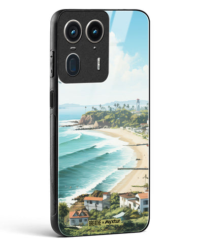Goan Coastal Vista [BREATHE] Glass Case Phone Cover (Motorola)
