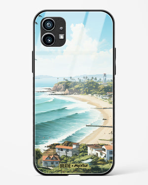 Goan Coastal Vista [BREATHE] Glass Case Phone Cover-(Nothing)