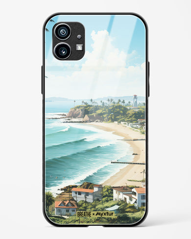 Goan Coastal Vista [BREATHE] Glass Case Phone Cover (Nothing)
