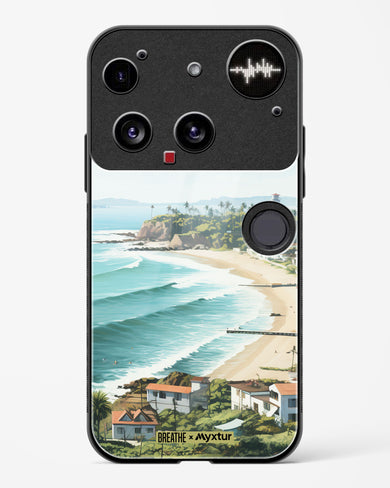 Goan Coastal Vista [BREATHE] Glass Case Phone Cover (Nothing)