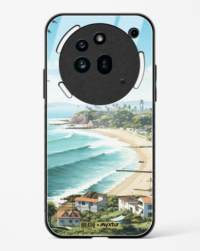 Goan Coastal Vista [BREATHE] Glass Case Phone Cover (Nothing)