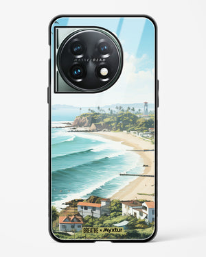 Goan Coastal Vista [BREATHE] Glass Case Phone Cover (OnePlus)