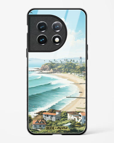 Goan Coastal Vista [BREATHE] Glass Case Phone Cover (OnePlus)