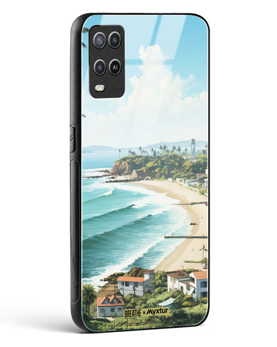 Goan Coastal Vista [BREATHE] Glass Case Phone Cover (Oppo)