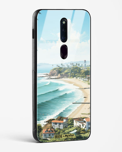 Goan Coastal Vista [BREATHE] Glass Case Phone Cover (Oppo)