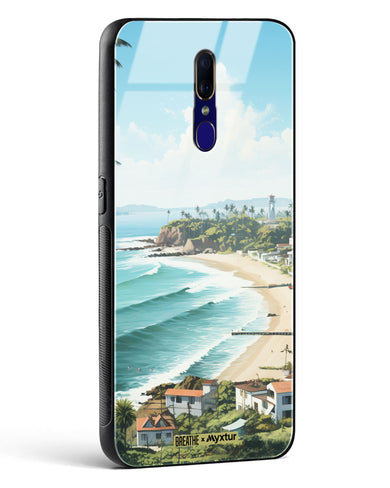 Goan Coastal Vista [BREATHE] Glass Case Phone Cover (Oppo)
