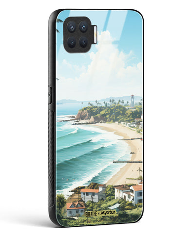 Goan Coastal Vista [BREATHE] Glass Case Phone Cover (Oppo)