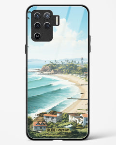Goan Coastal Vista [BREATHE] Glass Case Phone Cover (Oppo)