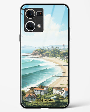 Goan Coastal Vista [BREATHE] Glass Case Phone Cover (Oppo)