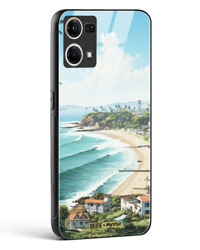 Goan Coastal Vista [BREATHE] Glass Case Phone Cover (Oppo)