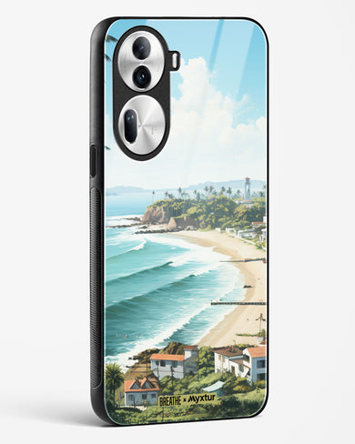 Goan Coastal Vista [BREATHE] Glass Case Phone Cover (Oppo)