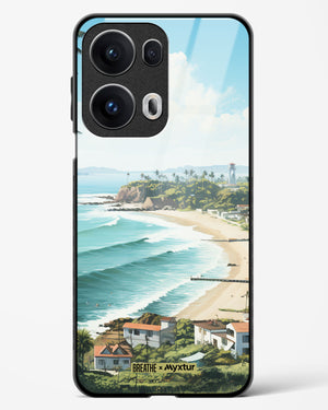 Goan Coastal Vista [BREATHE] Glass Case Phone Cover (Oppo)