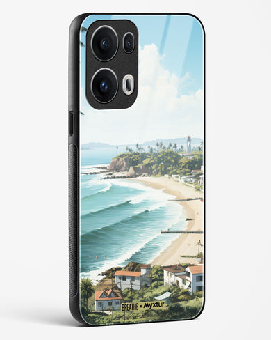 Goan Coastal Vista [BREATHE] Glass Case Phone Cover (Oppo)