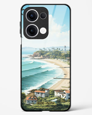 Goan Coastal Vista [BREATHE] Glass Case Phone Cover (Oppo)