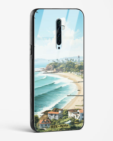 Goan Coastal Vista [BREATHE] Glass Case Phone Cover (Oppo)