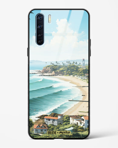 Goan Coastal Vista [BREATHE] Glass Case Phone Cover (Oppo)