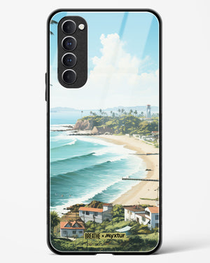 Goan Coastal Vista [BREATHE] Glass Case Phone Cover-(Oppo)