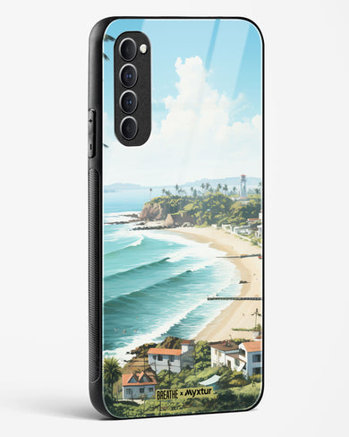 Goan Coastal Vista [BREATHE] Glass Case Phone Cover (Oppo)