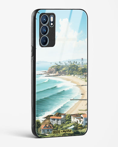 Goan Coastal Vista [BREATHE] Glass Case Phone Cover (Oppo)