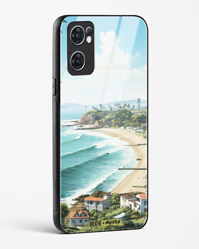 Goan Coastal Vista [BREATHE] Glass Case Phone Cover (Oppo)