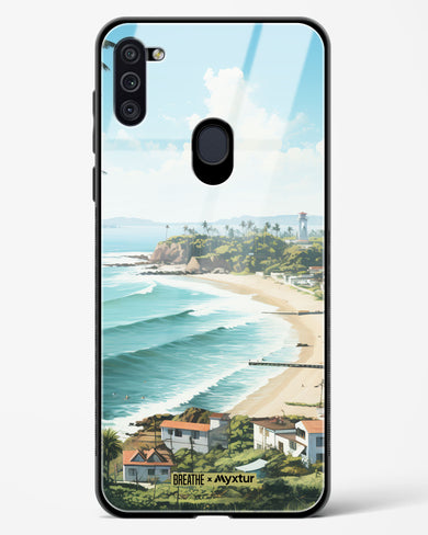 Goan Coastal Vista [BREATHE] Glass Case Phone Cover (Samsung)