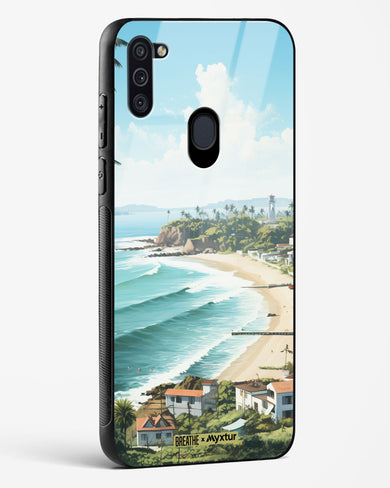 Goan Coastal Vista [BREATHE] Glass Case Phone Cover (Samsung)