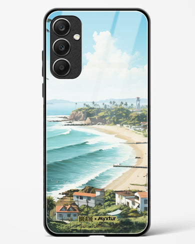 Goan Coastal Vista [BREATHE] Glass Case Phone Cover (Samsung)