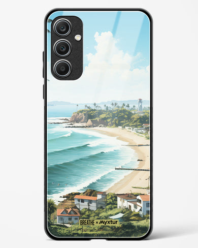 Goan Coastal Vista [BREATHE] Glass Case Phone Cover (Samsung)