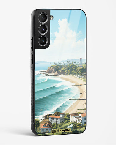 Goan Coastal Vista [BREATHE] Glass Case Phone Cover-(Samsung)