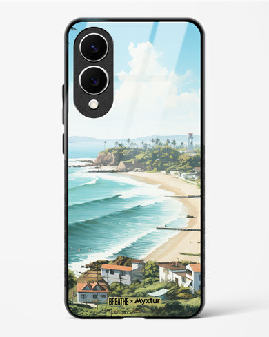 Goan Coastal Vista [BREATHE] Glass Case Phone Cover (Samsung)