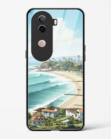 Goan Coastal Vista [BREATHE] Glass Case Phone Cover (Vivo)